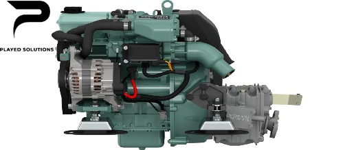 Volvo Penta D1 13 Marine Diesel Engine 12.2 HP 1